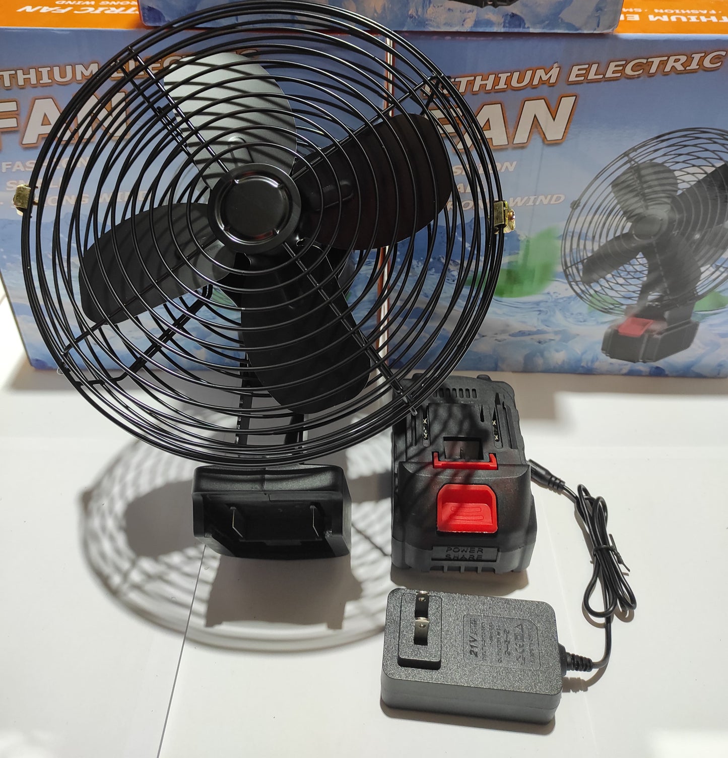 Ventilador recargable portátil alta potencia - additional image 6