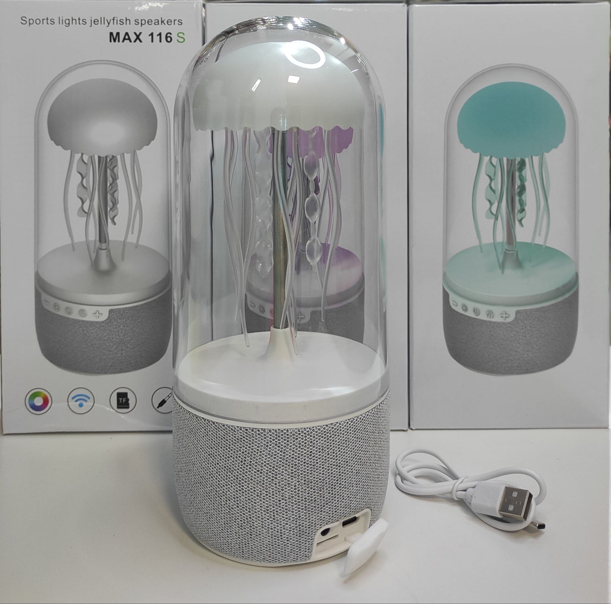 Altavoz LED de medusas que cambian de color - additional image 9