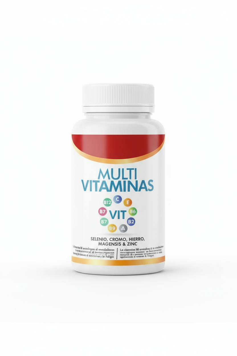 Cápsulas Multivitamínicas 60 Unidades